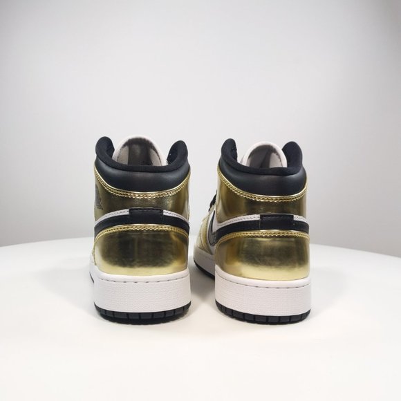 Air Jordan 1 Mid SE 'Metallic Gold' - Picture 3 of 4